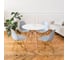 Комплект стульев пластиковых DERSTUHL 4 шт Gold Eames, светло-серый, DSL041.002.4 2