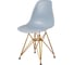 Комплект стульев пластиковых DERSTUHL 4 шт Gold Eames, светло-серый, DSL041.002.4 3