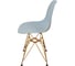 Комплект стульев пластиковых DERSTUHL 4 шт Gold Eames, светло-серый, DSL041.002.4 5