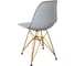Комплект стульев пластиковых DERSTUHL 4 шт Gold Eames, светло-серый, DSL041.002.4 6