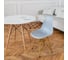 Комплект стульев пластиковых DERSTUHL 4 шт Gold Eames, светло-серый, DSL041.002.4 7