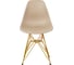 Комплект стульев пластиковых DERSTUHL 4 шт Gold Eames, темно-бежевый, DSL041.013.4 4