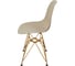 Комплект стульев пластиковых DERSTUHL 4 шт Gold Eames, темно-бежевый, DSL041.013.4 5