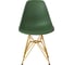 Комплект стульев пластиковых DERSTUHL 4 шт Gold Eames, темно-зеленый, DSL041.016.4 4