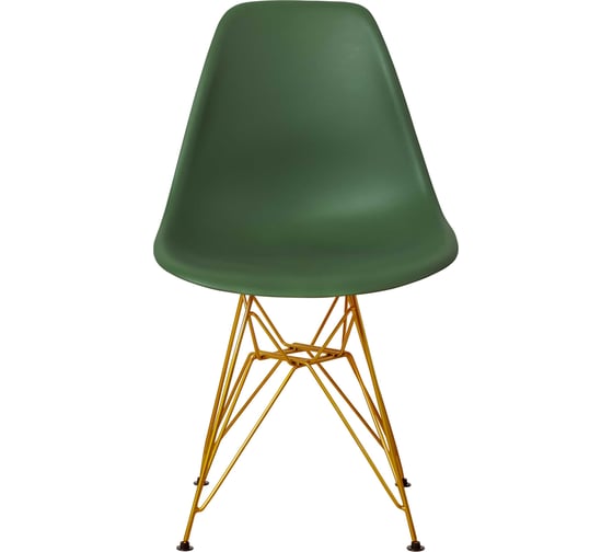 Стул пластиковый DERSTUHL Gold Eames, темно-зеленый DSL041.016