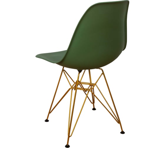 Стул пластиковый DERSTUHL Gold Eames, темно-зеленый DSL041.016