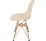 Комплект стульев пластиковых DERSTUHL 4 шт Gold Eames, теплый бежевый, DSL041.014.4 5