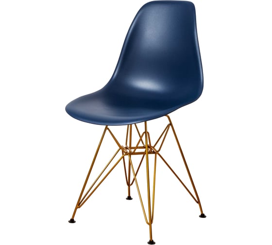 Стул пластиковый DERSTUHL Gold Eames, темно-синий DSL041.017 1