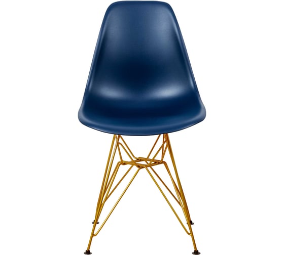 Комплект стульев пластиковых DERSTUHL 2 шт Gold Eames, темно-синий, DSL041.017.2