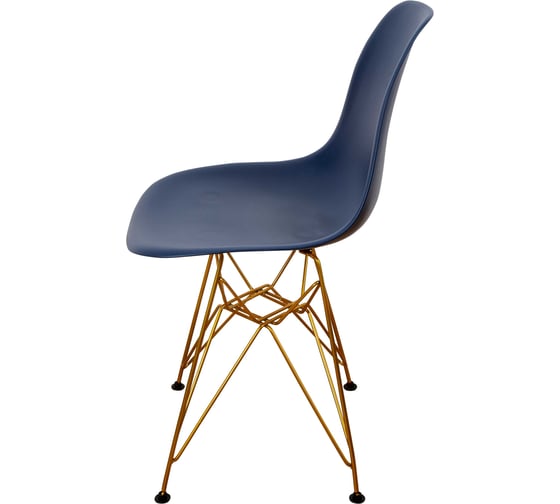 Комплект стульев пластиковых DERSTUHL 2 шт Gold Eames, темно-синий, DSL041.017.2