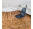 Комплект стульев пластиковых DERSTUHL 2 шт Gold Eames, темно-серый, DSL041.003.2 7