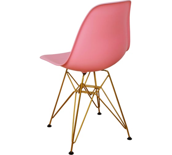 Комплект стульев пластиковых DERSTUHL 2 шт Gold Eames, розовый, DSL041.015.2