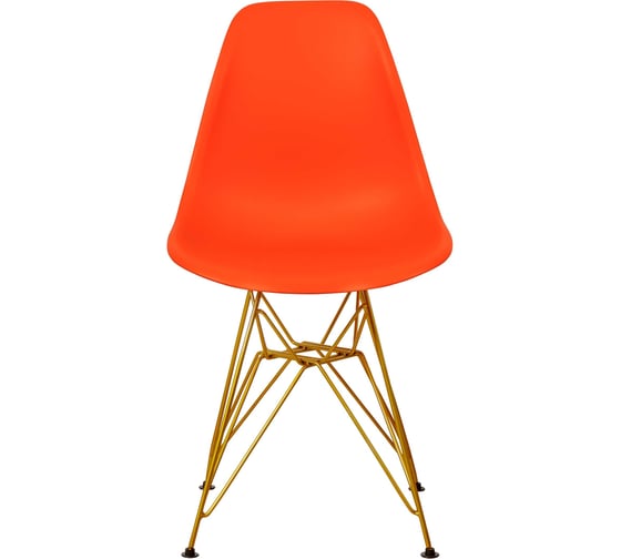 Комплект стульев пластиковых DERSTUHL 2 шт Gold Eames, оранжевый, DSL041.005.2