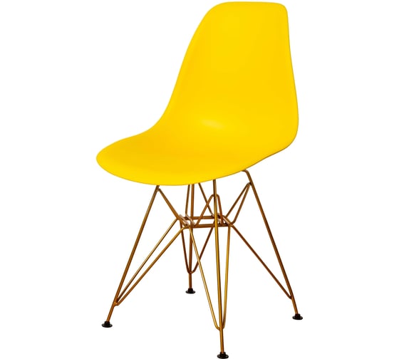 Стул DERSTUHL Gold Eames лимон, комплект 4 шт DSL041.011.4 1