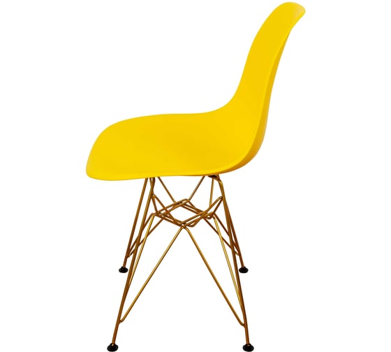 Стул пластиковый DERSTUHL Gold Eames, лимон DSL041.011