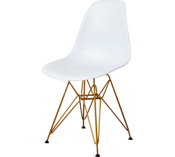 Комплект стульев пластиковых DERSTUHL 2 шт Gold Eames, белый, DSL041.001.2