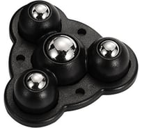 Колесо мебельное Brante с 4 роликами черный набор 4 колеса 107262