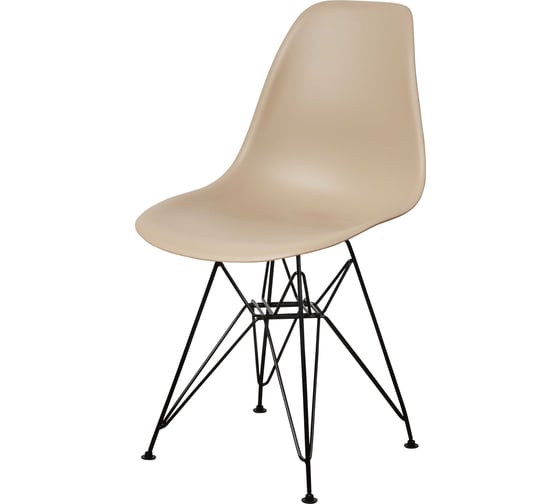 Стул DERSTUHL Black Eames темно-бежевый, комплект 2 шт DSL03.013.2 1