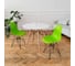 Стул пластиковый DERSTUHL Black Eames, салатовый DSL03.012 2