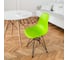 Стул пластиковый DERSTUHL Black Eames, салатовый DSL03.012 7