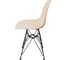 Стул пластиковый DERSTUHL Black Eames, теплый бежевый DSL03.014 5