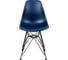 Комплект стульев пластиковых DERSTUHL 4 шт Black Eames, темно-синий, DSL03.017.4 4