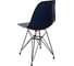 Комплект стульев пластиковых DERSTUHL 4 шт Black Eames, темно-синий, DSL03.017.4 6