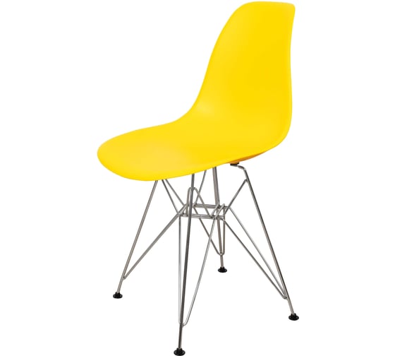 Стул DERSTUHL Chrom Eames лимон, комплект 4 шт DSL02.011.4 1