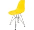 Комплект стульев пластиковых DERSTUHL 4 шт Chrom Eames, лимон, DSL02.011.4 3