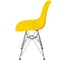 Комплект стульев пластиковых DERSTUHL 4 шт Chrom Eames, лимон, DSL02.011.4 5