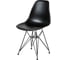 Комплект стульев пластиковых DERSTUHL 4 шт Black Eames, черный, DSL03.010.4 3