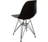 Комплект стульев пластиковых DERSTUHL 4 шт Black Eames, черный, DSL03.010.4 6