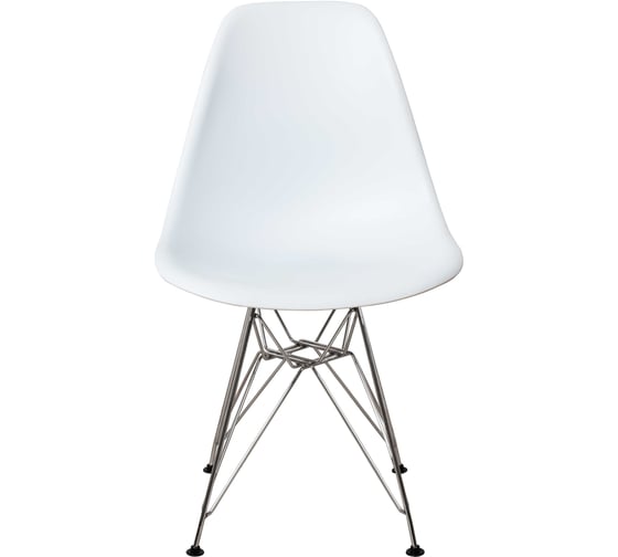 Стул пластиковый DERSTUHL Chrom Eames, белый DSL02.001