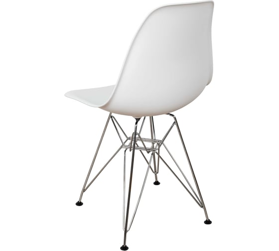Стул пластиковый DERSTUHL Chrom Eames, белый DSL02.001