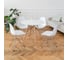 Стул пластиковый DERSTUHL Chrom Eames, белый DSL02.001 2