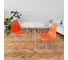 Стул пластиковый DERSTUHL Chrom Eames, оранжевый DSL02.005 2