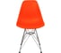 Стул пластиковый DERSTUHL Chrom Eames, оранжевый DSL02.005 4