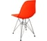 Стул пластиковый DERSTUHL Chrom Eames, оранжевый DSL02.005 6