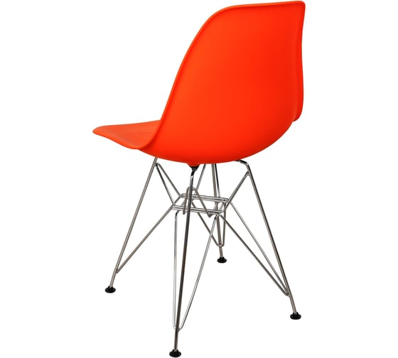 Комплект стульев пластиковых DERSTUHL 2 шт Chrom Eames, оранжевый, DSL02.005.2