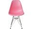 Комплект стульев пластиковых DERSTUHL 4 шт Chrom Eames, розовый, DSL02.015.4 4
