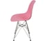 Комплект стульев пластиковых DERSTUHL 4 шт Chrom Eames, розовый, DSL02.015.4 5
