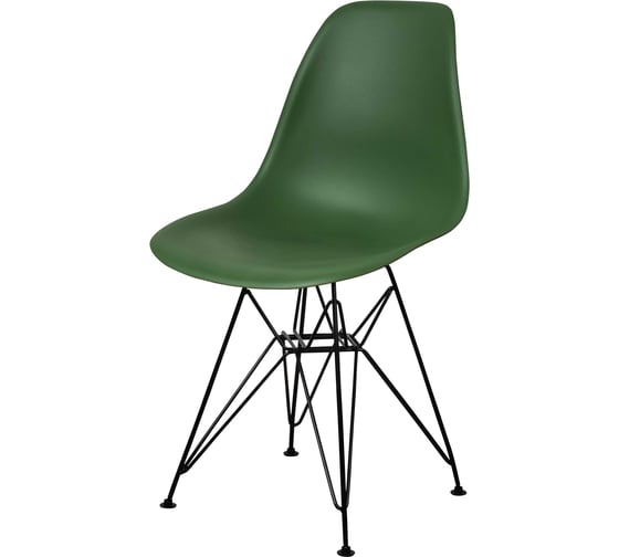 Стул DERSTUHL Black Eames темно-зеленый, комплект 2 шт DSL03.016.2 1