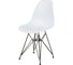 Комплект стульев пластиковых DERSTUHL 4 шт Black Eames, белый, DSL03.001.4 3