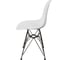 Комплект стульев пластиковых DERSTUHL 4 шт Black Eames, белый, DSL03.001.4 5