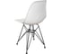Комплект стульев пластиковых DERSTUHL 4 шт Black Eames, белый, DSL03.001.4 6