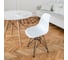 Комплект стульев пластиковых DERSTUHL 4 шт Black Eames, белый, DSL03.001.4 7