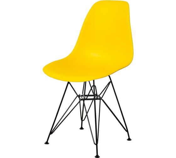 Стул DERSTUHL Black Eames лимон DSL03.011