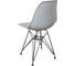 Комплект стульев пластиковых DERSTUHL 2 шт Black Eames, светло-серый, DSL03.002.2 6