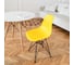 Комплект стульев пластиковых DERSTUHL 4 шт Black Eames, лимон, DSL03.011.4 7