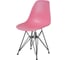 Комплект стульев пластиковых DERSTUHL 4 шт Black Eames, розовый, DSL03.015.4 3